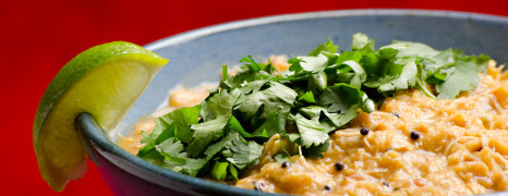 Red Lentil Chicken Stew