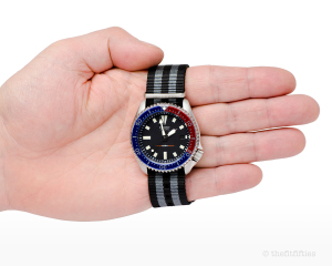 Seiko 7002 Watch, with a Pepsi bezel insert.